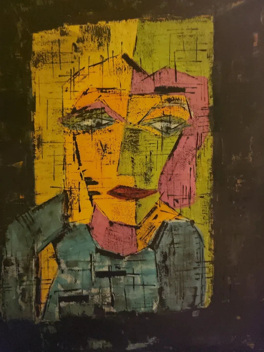 Autoportrait à la fenêtre 